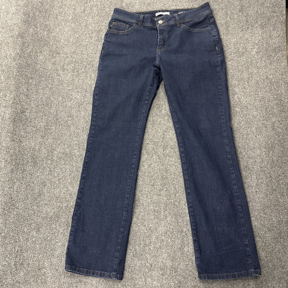 Lee Shapetastic Hidden Hold Women's Body Shaping High Rise Jeans 14 Med 34x31"
